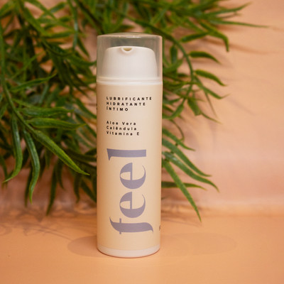 Lubrificante Hidratante Íntimo com Aloe Vera, Calêndula e Vitamina E - Feel | 50ml