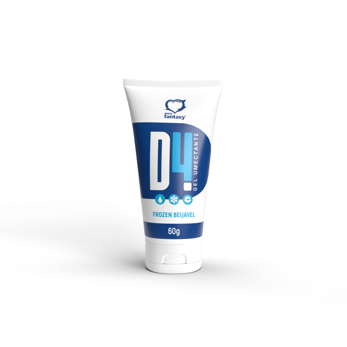 Lubrificante Lubrificante Íntimo Beijável - Sexy Fantasy D4 - 60g | Disponível em 4 Sabores - 3