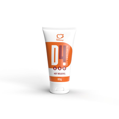 Lubrificante Lubrificante Íntimo Beijável - Sexy Fantasy D4 - 60g | Disponível em 4 Sabores