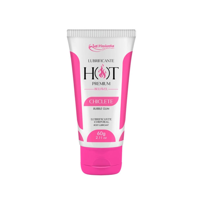 Lubrificante Premium Corporal Beijável com Efeito Hot - La Pimienta - 60g | Disponível em 8 Sabores - 2