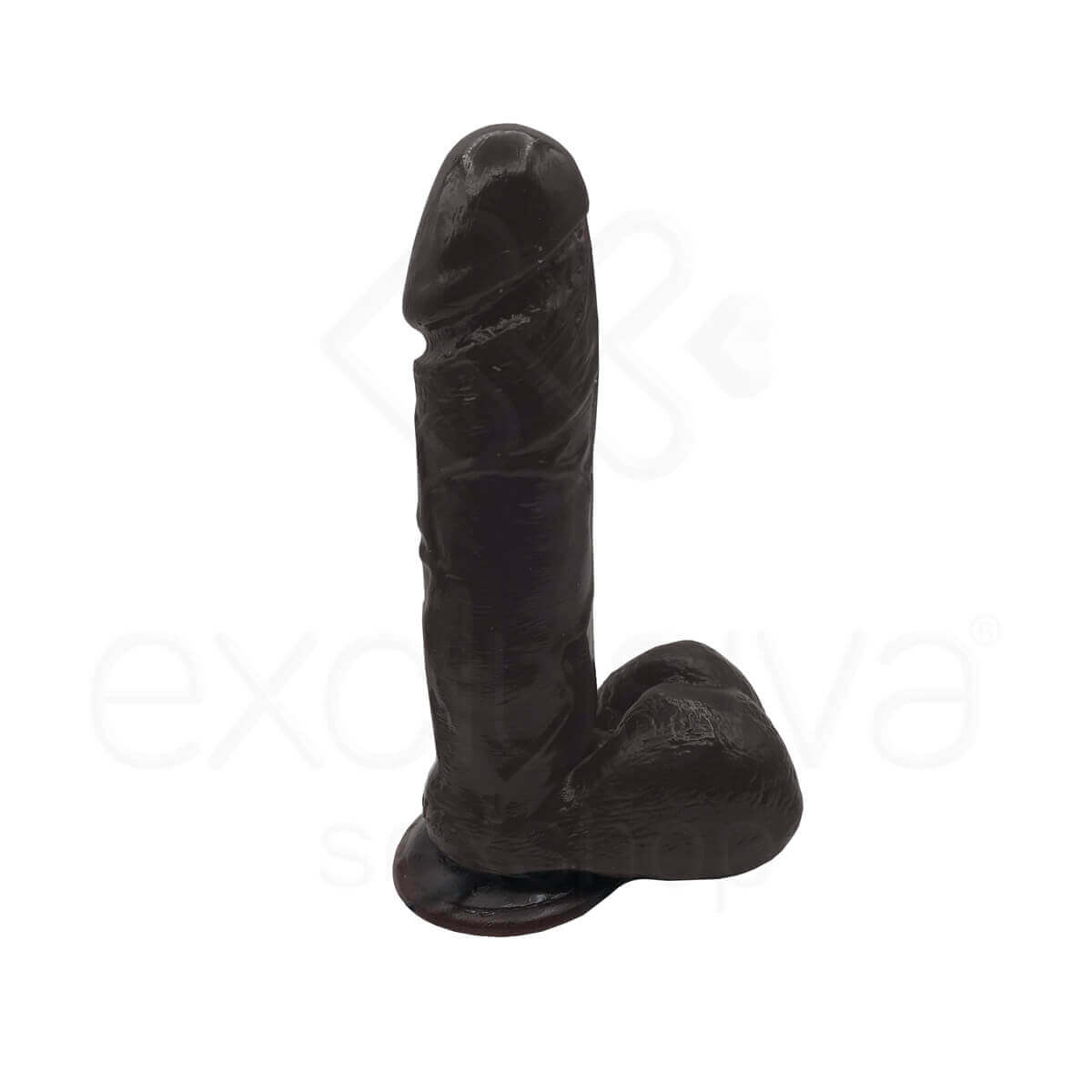 Prótese Peniana Realística em PVC com Base em Ventosa - LyBaile American Stong and Brave Man | 16 x 3,9 cm | Disponível em 2 Cores - 3