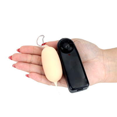 Cápsula em TPR Macio com Controle Remoto e Vibração Multivelocidade - Lybaile Eleanora | 6 x 2,8 cm
