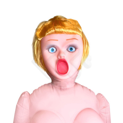 Foto 5 do produto Boneca Inflável com Seios, Rosto, Simulador de Gemidos, Bullet e 2 Orifícios Penetráveis em Cyberskin - Lybaile Finnish Girl With Vibrating | 1,50 cm