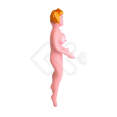 Foto 2 do produto Boneca Inflável com Seios, Rosto, Simulador de Gemidos, Bullet e 2 Orifícios Penetráveis em Cyberskin - Lybaile Finnish Girl With Vibrating | 1,50 cm