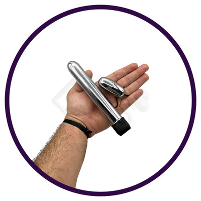 Vibrador Personal com Cápsula Vibratória e Vibração Multivelocidade - Lybaile Multiple Vibrator | 13,1 x 2,4 cm