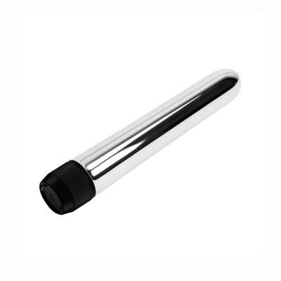 Foto 3 do produto Vibrador Personal Cromado com Vibração Multivelocidade em ABS - Lybaile Passion Vibrator | 14 x 2,5 cm