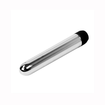 Foto 4 do produto Vibrador Personal Cromado com Vibração Multivelocidade em ABS - Lybaile Passion Vibrator | 14 x 2,5 cm