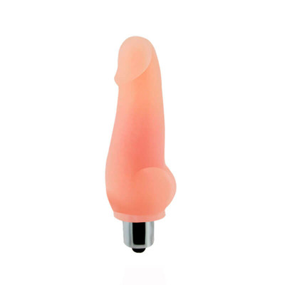 Foto 2 do produto Lybaile Super Mini Mavournin - Mini Prótese Peniana em Cyberskin com Vibração Única - 7,5 x 2,9 cm