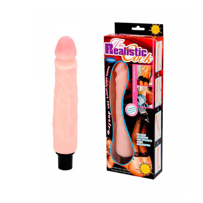 Lybaile The Realistic Cock - Pênis Realístico em Cyberskin com Glande Definida e Vibração Multivelocidade - 21 x 4,8 cm