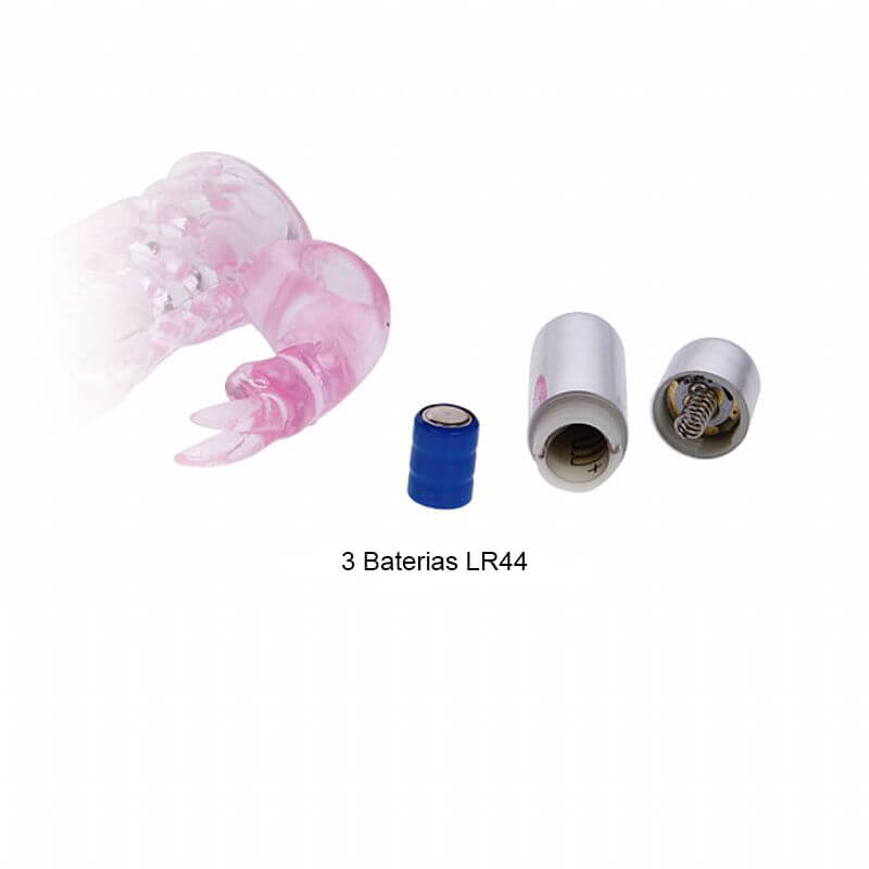 Capa Peniana com Estimulador de Clítoris em TPR e Vibração Dupla - Lybaile Ultimate Love Sleeve | 9,5 x 2,5 cm - 7