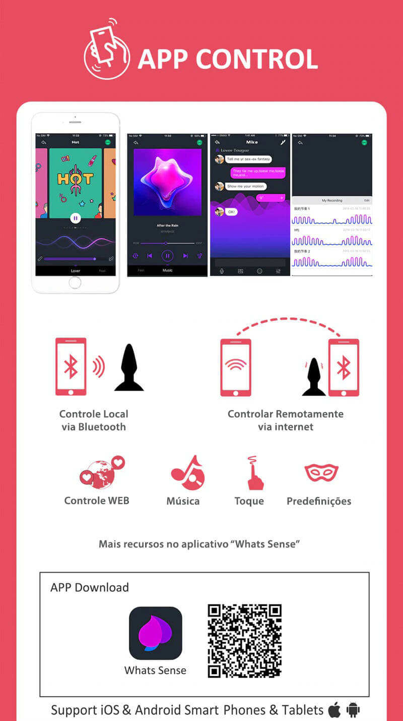 Plug Anal em Formato Cônico Controlado por Aplicativo com Ventosa e 7 Modos de Vibração - Magic Motion Equinox | 10 x 2,8 cm - 9