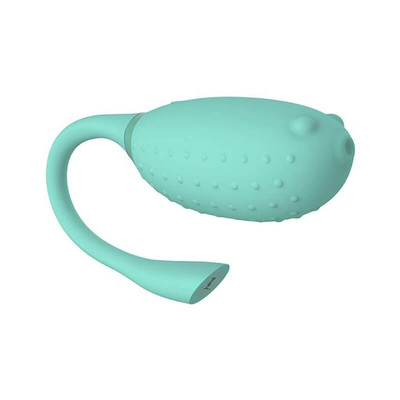 Estimulador de Ponto G e Clítoris Recarregável em Silicone com Controle Via App e 7 Modos de Vibração Magic Motion Fugu - 11,3 x 3,5 cm | Disponível em 2 Cores