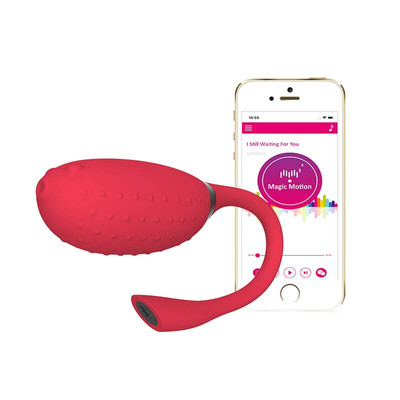 Foto 10 do produto Estimulador de Ponto G e Clítoris Recarregável em Silicone com Controle Via App e 7 Modos de Vibração Magic Motion Fugu - 11,3 x 3,5 cm | Disponível em 2 Cores