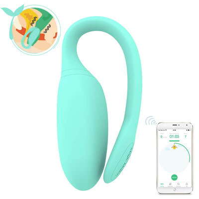 Foto 1 do produto Simulador para Treinamento Muscular do Assoalho Pélvico e Músculos Vaginais - Magic Motion Kegel Rejuve - 6 x 3 cm