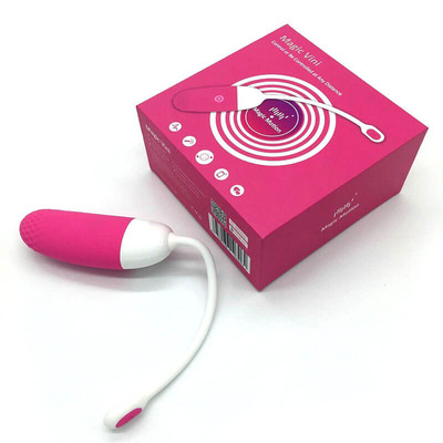 Foto 2 do produto Estimulador de Ponto G e Clítoris em Silicone Recarregável, 7 Modos de Vibração e Aplicativo - Magic Motion Vini | 23,5 x 3,8 cm