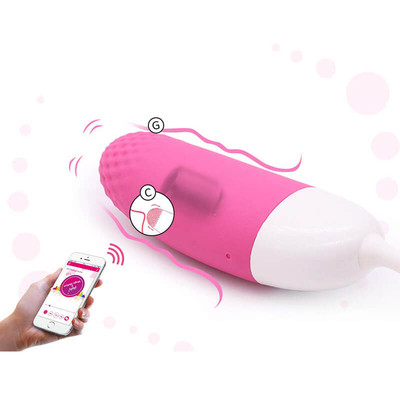 Foto 5 do produto Estimulador de Ponto G e Clítoris em Silicone Recarregável, 7 Modos de Vibração e Aplicativo - Magic Motion Vini | 23,5 x 3,8 cm