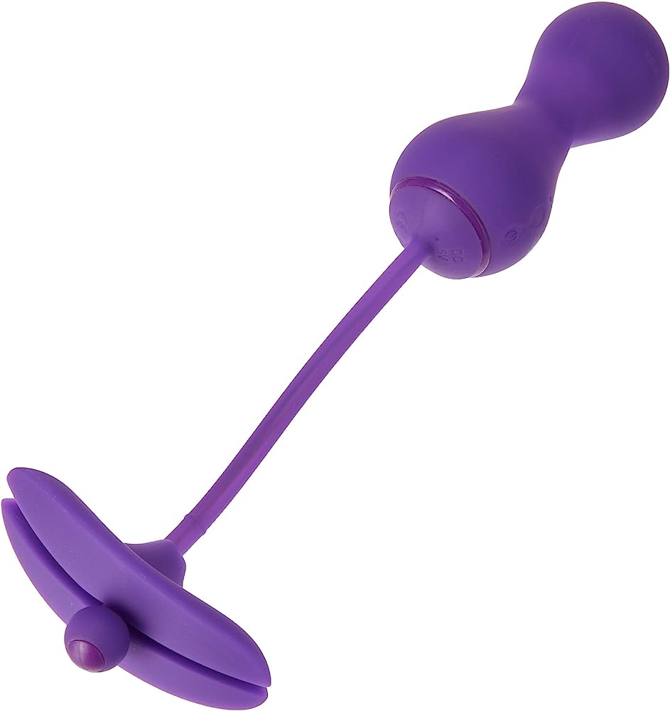 Peso para Pompoar em Silicone com 4 Modos de Vibração, Recarregável e App Control - Magic Motion Smart Kegel Balls Master | 8,1 x 3 cm - 4