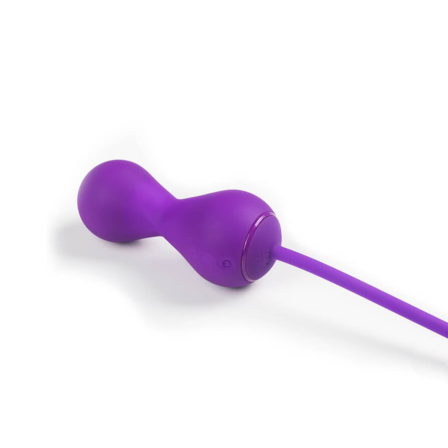 Peso para Pompoar em Silicone com 4 Modos de Vibração, Recarregável e App Control - Magic Motion Smart Kegel Balls Master | 8,1 x 3 cm - 5