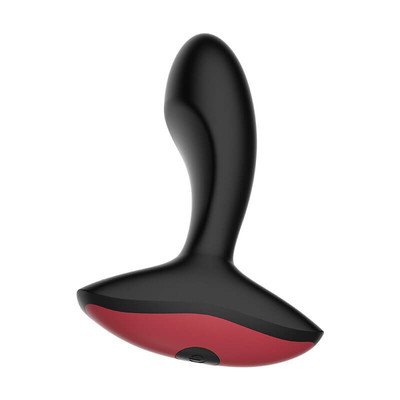 Foto 5 do produto Estimulador de Próstata Curvado Recarregável em Silicone com 7 Modos de Vibração Controlado Via Aplicativo - Magic Motion Solstice | 13,2 x 3 cm