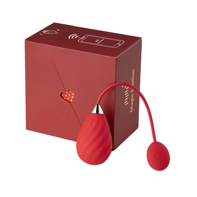 Foto 2 do produto Cápsula Vibratória Recarregável em Silicone Soft Touch com 10 Modos de Vibração e Aplicativo - Magic Motion Sundae | 5,8 x 3,4 cm
