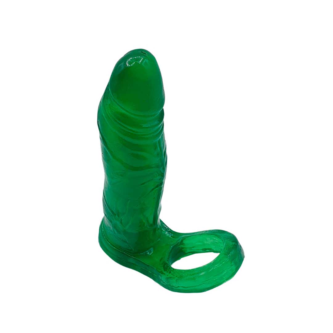 Anel Companheiro Articulado em Jelly com Ondulações - Magic Sexy | 11,5 x 3 cm | Disponível em 6 Cores - 3