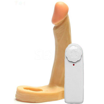 Foto 1 do produto Magic Sexy - Anel Companheiro em Silicone com Vibração Multivelocidade - 14 x 3,5 cm