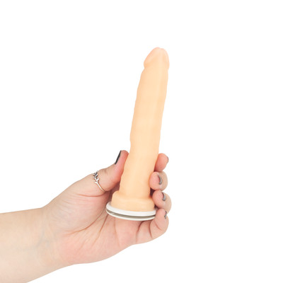 Cinta em Couro Sintético com Prótese Peniana Realística com Vértebra - Magic Sexy | 14 x 3 cm