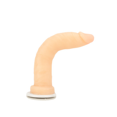 Cinta em Couro Sintético com Prótese Peniana Realística com Vértebra - Magic Sexy | 14 x 3 cm