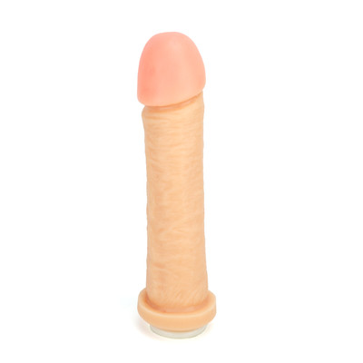 Foto 2 do produto Cinta Peniana com Pênis Realístico em Silicone com Glande Definida e Base Achatada - Magic Sexy | 22 x 5 cm