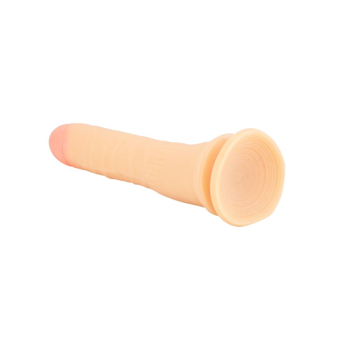 Prótese Peniana Realística em PVC com Glande, Saliências, Vértebra e Ventosa - Magic Sexy | 20 x 4 cm - 4