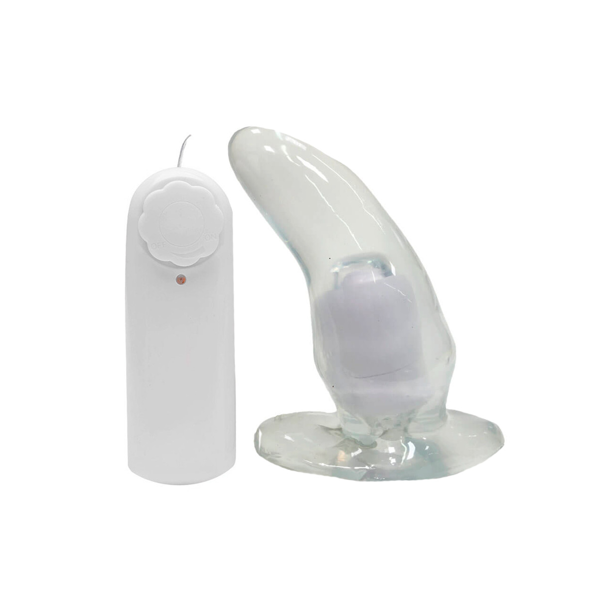 Plug Anal Cônico com Ponta Levemente Curvada, Vibro Multivelocidade e Base de Suporte - Magic Sexy | 13 x 4,8 cm | Disponível em 6 Cores - 5