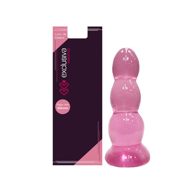 Plug Anal com Esferas Gradativas e Base de Suporte - Magic Sexy | 13 x 4,6 cm | Disponível em 7 Cores