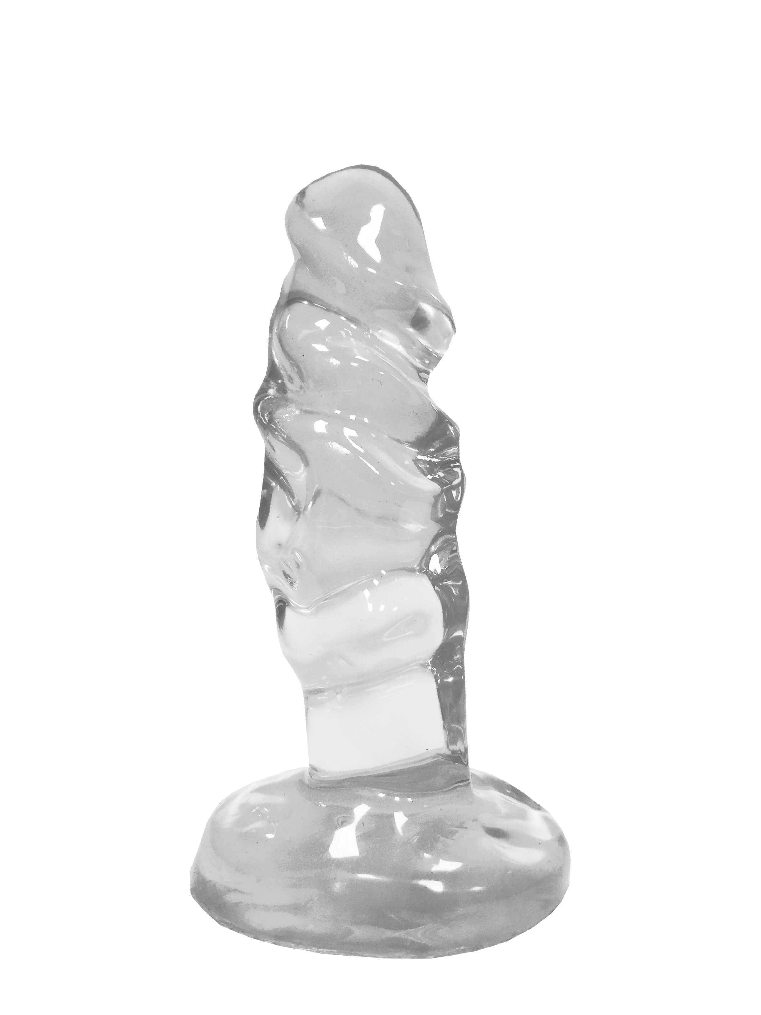 Plug Anal em Formato de Pênis Realístico com Saliências e Base de Suporte - Magic Sexy | 10,3 x 3,1 cm | Disponível em 7 Cores - 4