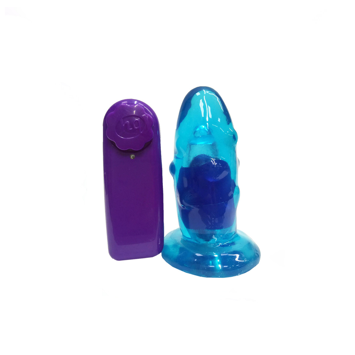 Plug Anal em Formato Cônico com Saliências Estimuladoras e Vibrações Multivelocidade - Magic Sexy | 9 x 4,2 cm | Disponível em 5 Cores - 3