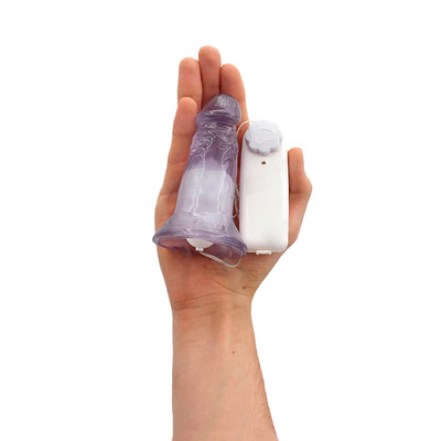 Plug Anal em Formato de Pênis Realístico com Glande Definida e Vibração Multivelocidade - Magic Sexy | 9,1 x 3 cm | Disponível em 6 Cores