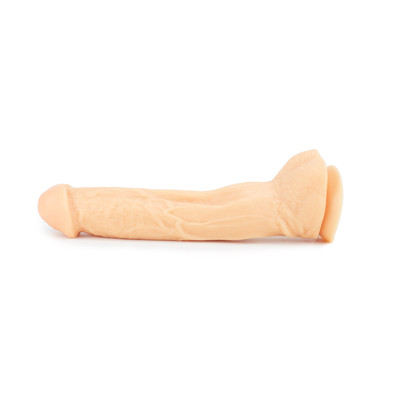 Foto 5 do produto Prótese em Formato de Pênis com Saliências, Escroto, Ventosa e Multivelocidade - Magic Sexy | 21,5 x 4,4 cm