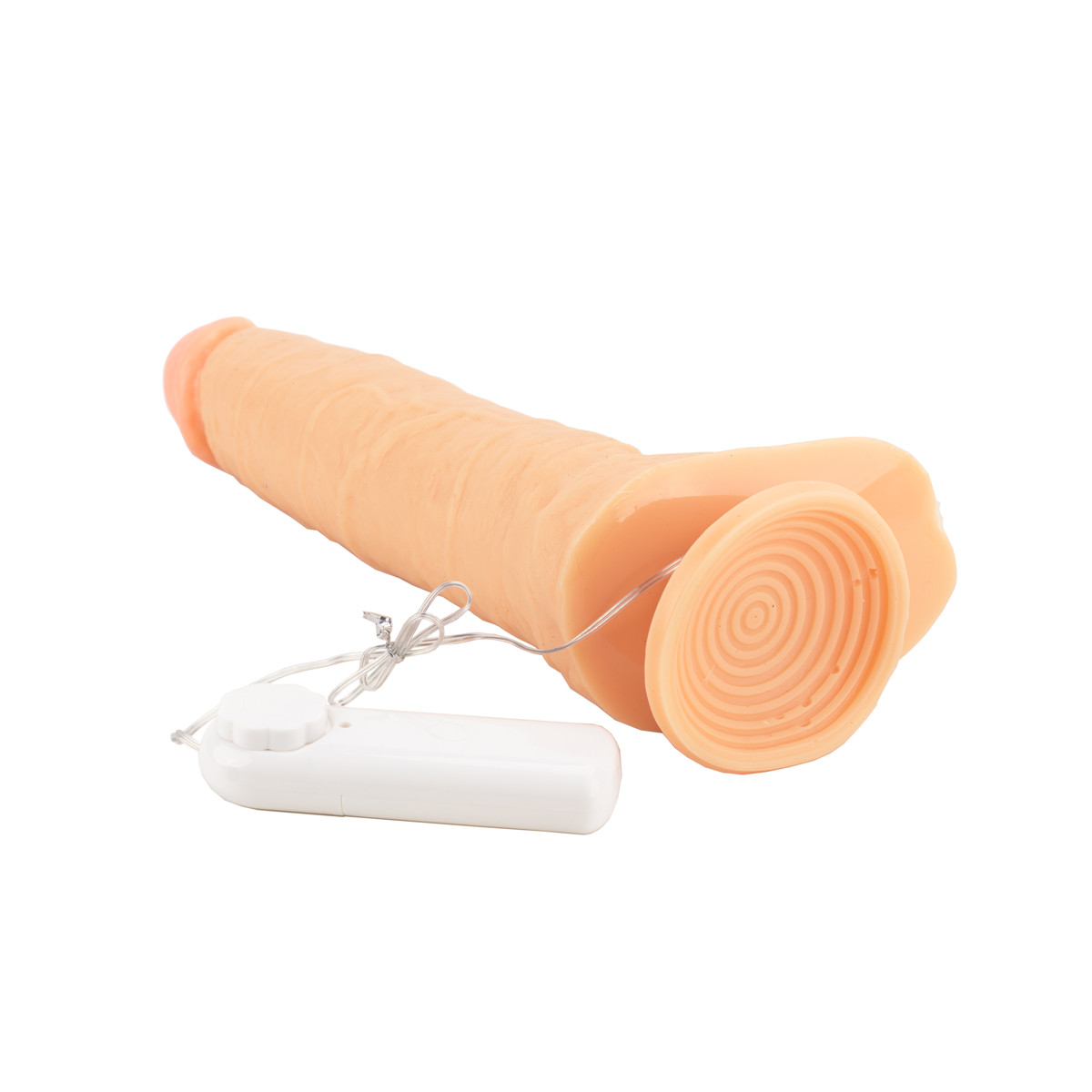 Prótese Peniana Realística com Saliências, Escroto, Ventosa e Multivelocidade - Magic Sexy | 23 x 5,4 cm - 4