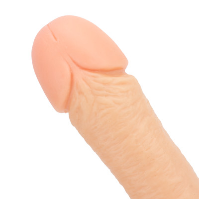 Foto 2 do produto Prótese Peniana com Glande, Texturas, Ventosa e Multivelocidade com Controle Remoto com Fio - Magic Sexy | 21,8 x 4,3 cm