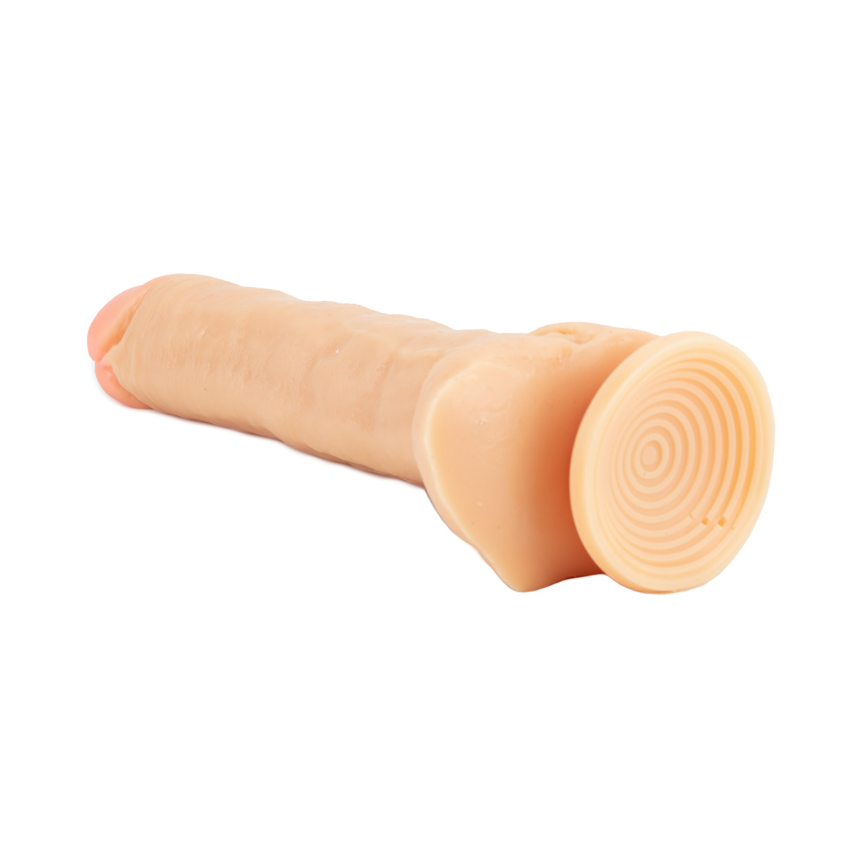 Prótese Peniana Gigante com Glande Delineada, Veias, Escroto e Ventosa - Magic Sexy | 25 x 5,2 cm - 3