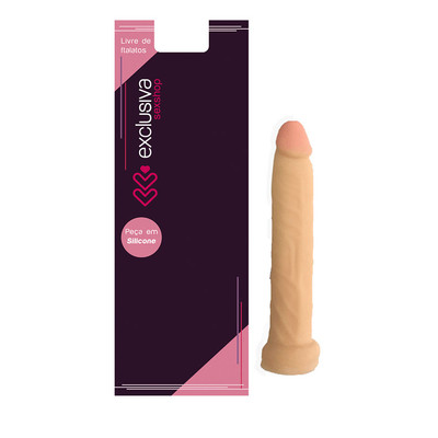 Prótese Realística Articulada em Cyberskin com Glande e Saliências - Magic Sexy | 14 x 3 cm | Disponível em 3 Cores