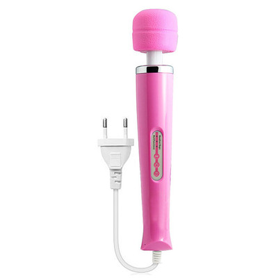Foto 5 do produto Massageador Elétrico em Soft Touch com 10 Níveis de Vibração - Magic WandCool Massager | 30 x 5 cm | Disponível em 4 Cores