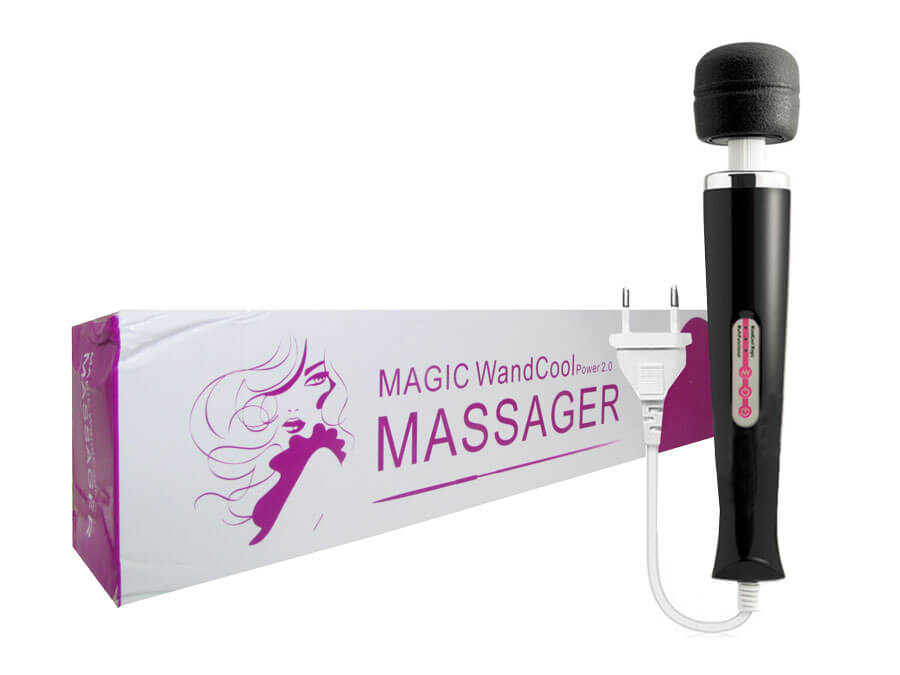 Massageador Elétrico em Soft Touch com 10 Níveis de Vibração - Magic WandCool Massager | 30 x 5 cm | Disponível em 4 Cores - 2