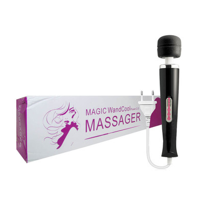 Foto 2 do produto Massageador Elétrico em Soft Touch com 10 Níveis de Vibração - Magic WandCool Massager | 30 x 5 cm | Disponível em 4 Cores