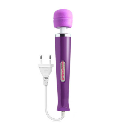 Massageador Elétrico em Soft Touch com 10 Níveis de Vibração - Magic WandCool Massager | 30 x 5 cm | Disponível em 4 Cores