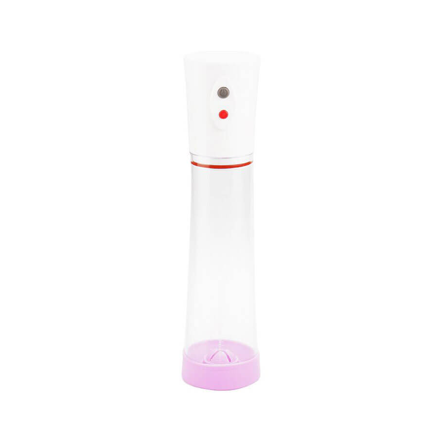 Magical Kiss Electric High Vacuum - Bomba Peniana Elétrica com Painel de Controle e Anéis em Silicone - 29 x 6,6 cm - 4
