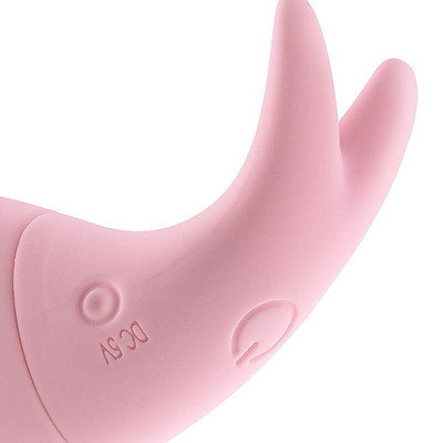 Foto 4 do produto Maig Little Fish - Cápsula Vibratória Recarregável em Forma de Peixe com 10 Modos de Vibração e Cauda de Segurança - 9 x 3,6 cm | Cor: Rosa