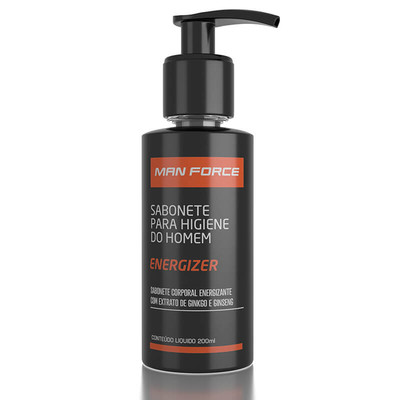 Foto 1 do produto Sabonete Líquido Íntimo Masculino - Man Force Energizer | 200 ml