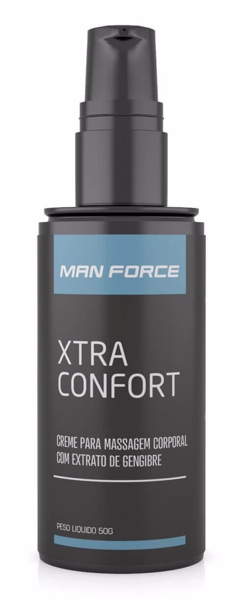 Gel Anestésico Anal Masculino - Man Force Xtra Confort - 50 g - 2