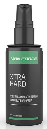 Gel Prolongador de Ereção - Man Force Xtra Hard - 50 g - 2