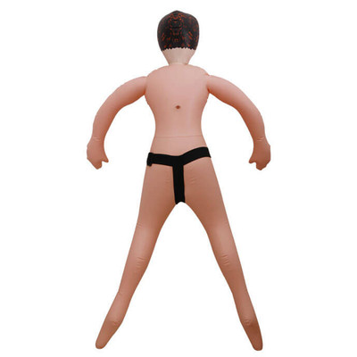 Foto 3 do produto Man of The Year Inflatable Doll - Boneco Inflável com Cinta e Prótese Peniana com Vibração Multivelocidade